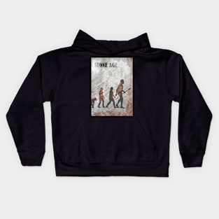 Stone Age - Board Games Design - Movie Poster Style - Board Game Art Kids Hoodie